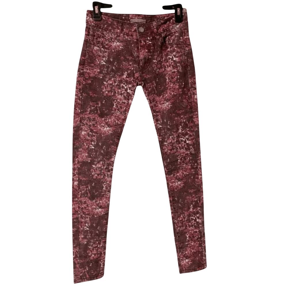 Romeo & Juliet pink jeans low rise skinny stretch size 26